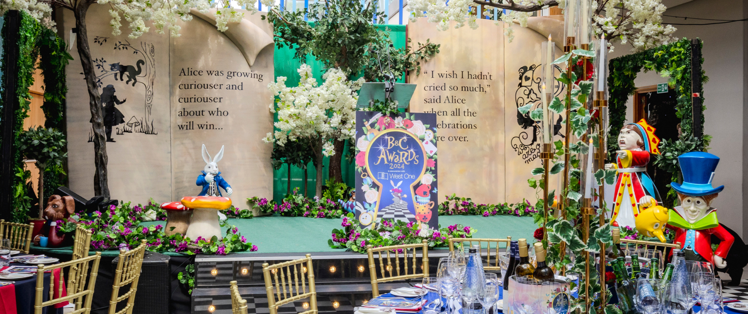 Alice In Wonderland themed parties events and prop hire 2