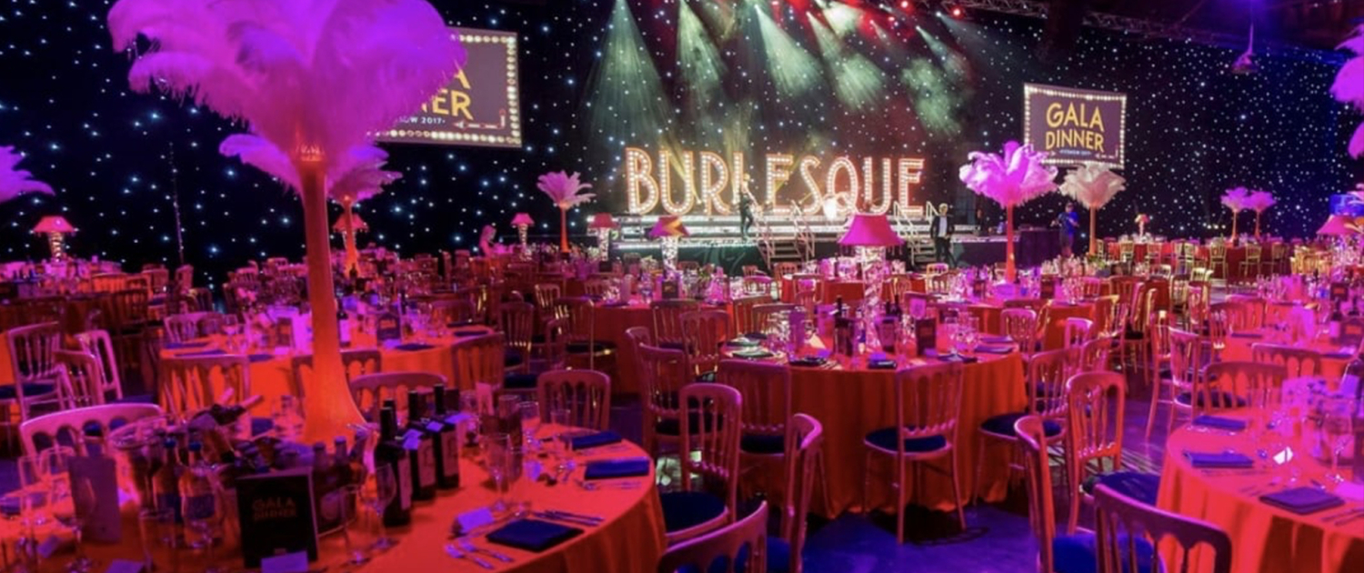 Burlesque Themed Event prop hire