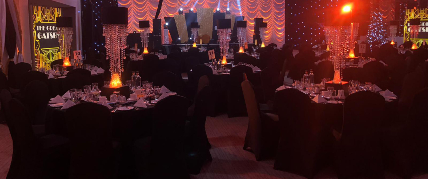 Jazz themed event and prop hire 2