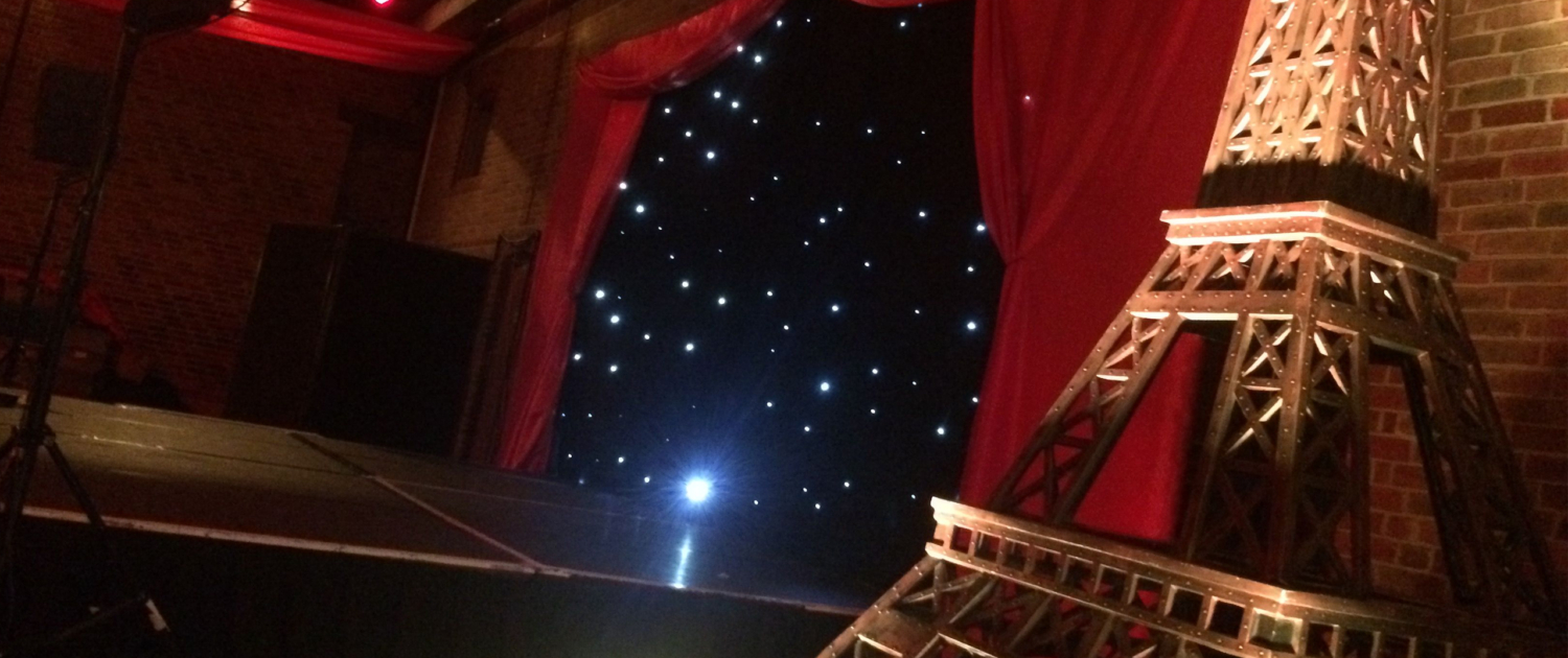 Paris theme event prop hire
