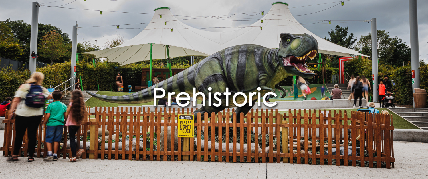 Prehistoric themed events and prop hire title