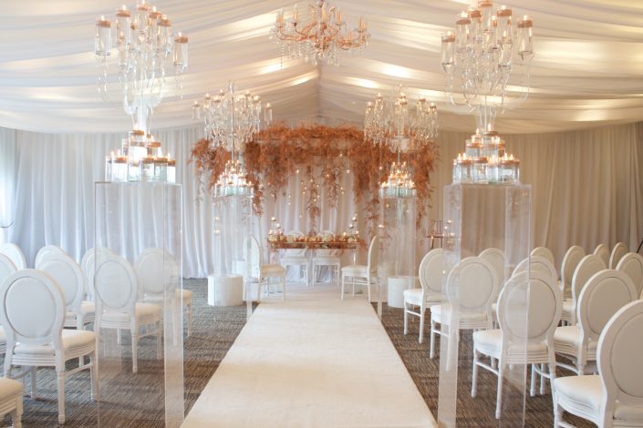 Wedding Draping and Aisle Decor