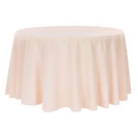 Table Cloth Linen White 130 Round, Round Paper Tablecloths Uk