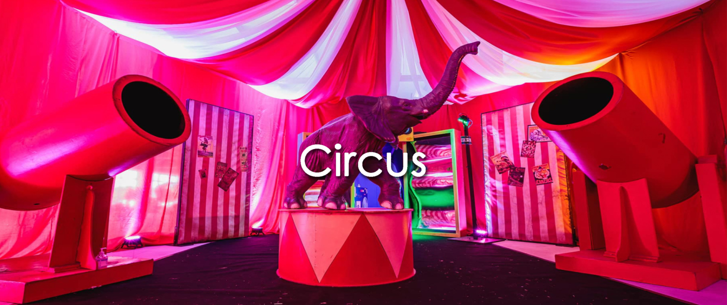 Circus prop hire themed events