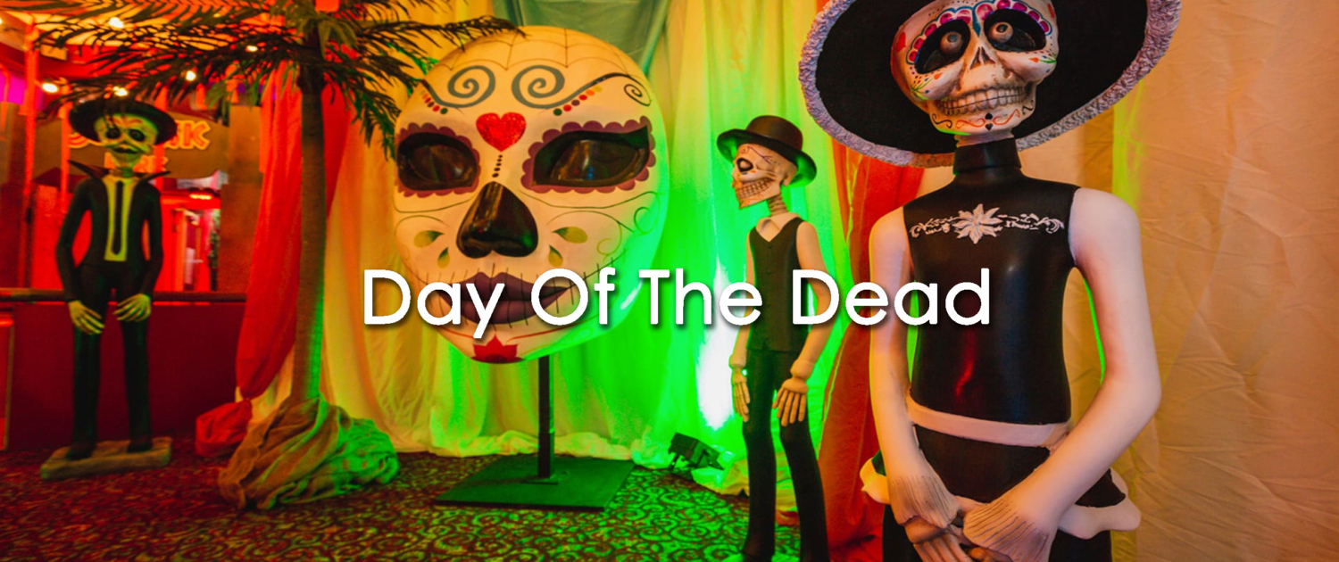 Day of the dead prop hire themed events