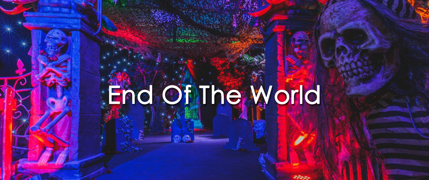 End of the world prop hire themed events