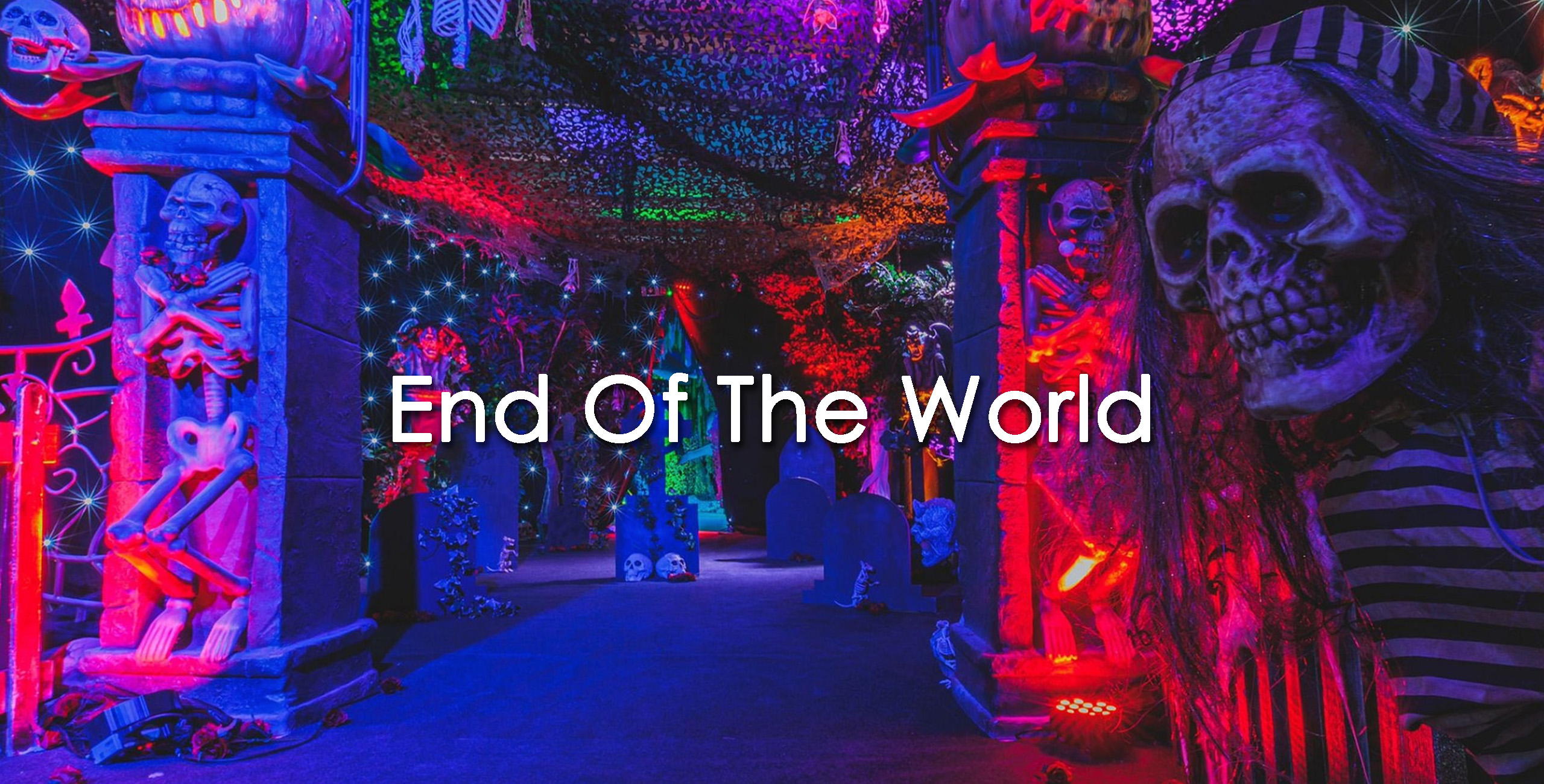 End of the world prop hire themed events
