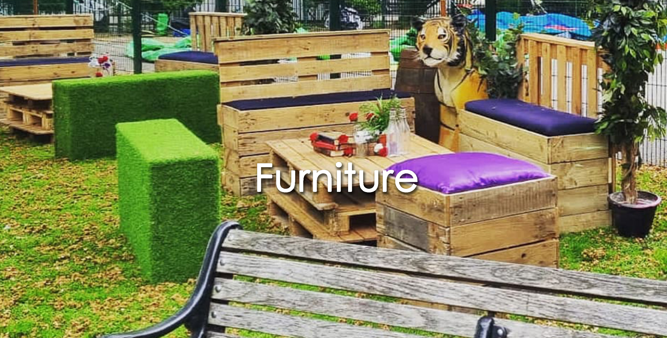 Furniture prop hire themed events