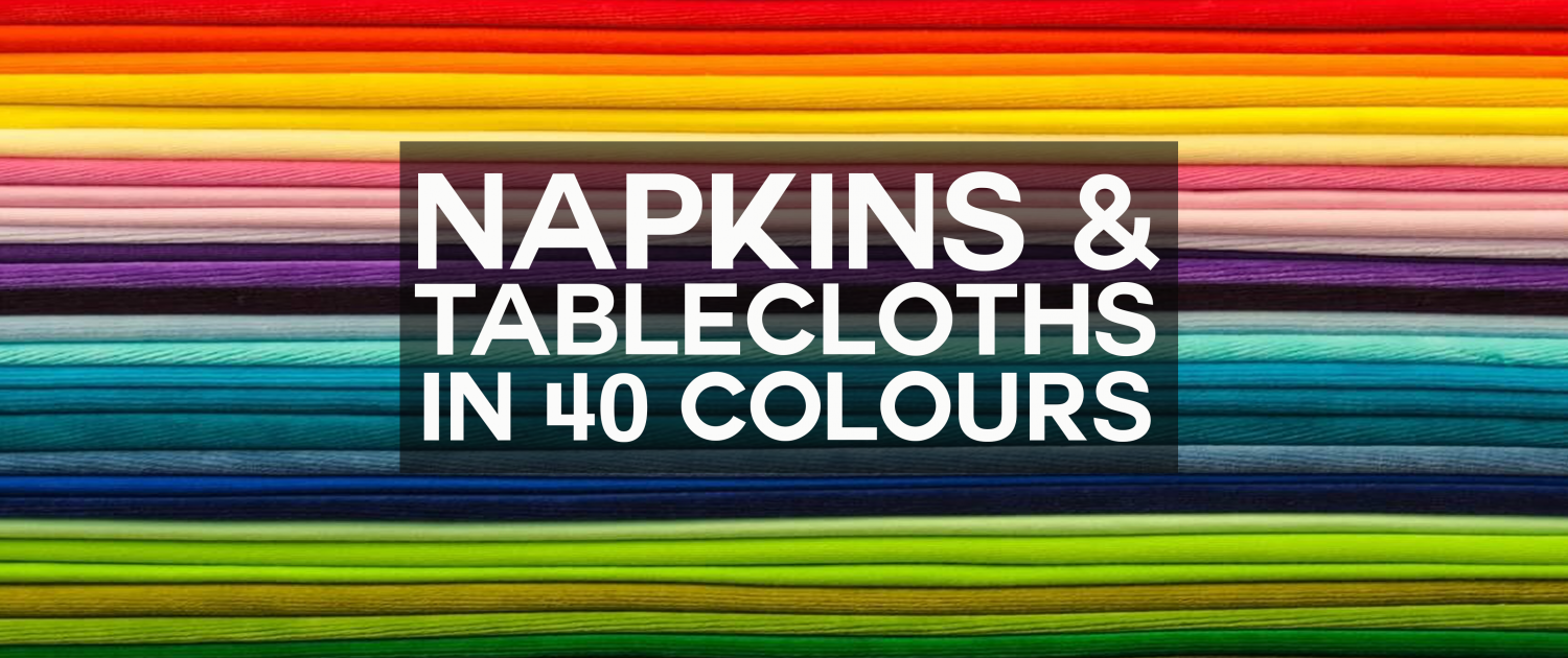 Napkins and table cloths