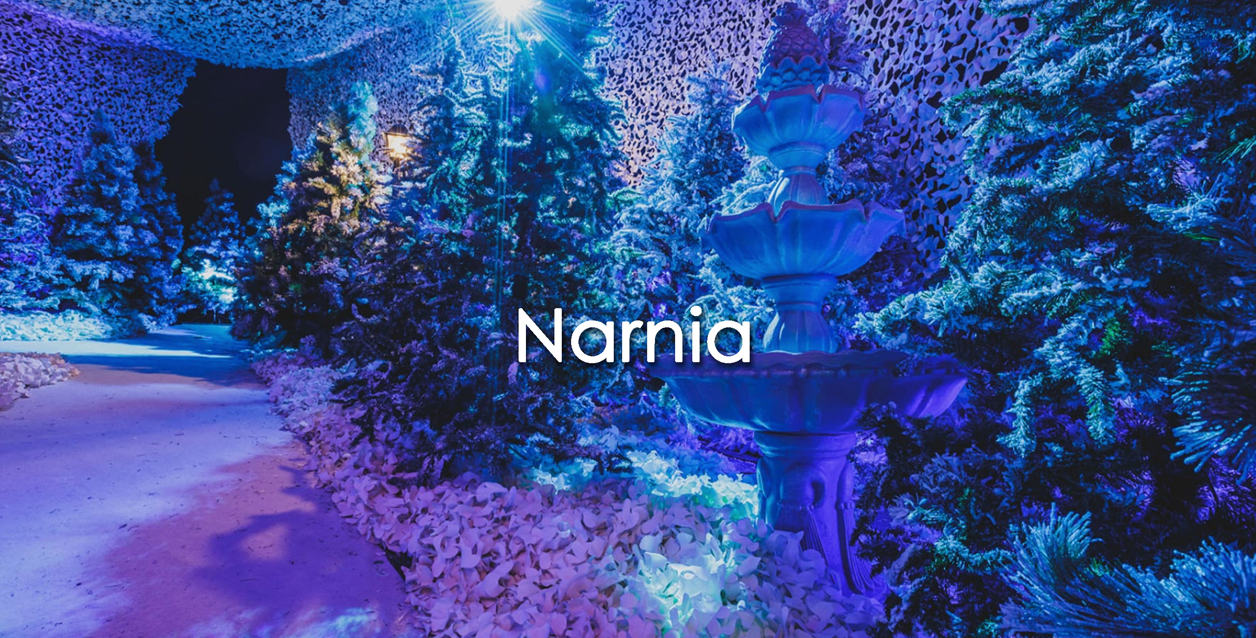 Narnia. prop hire themed eventsjpg