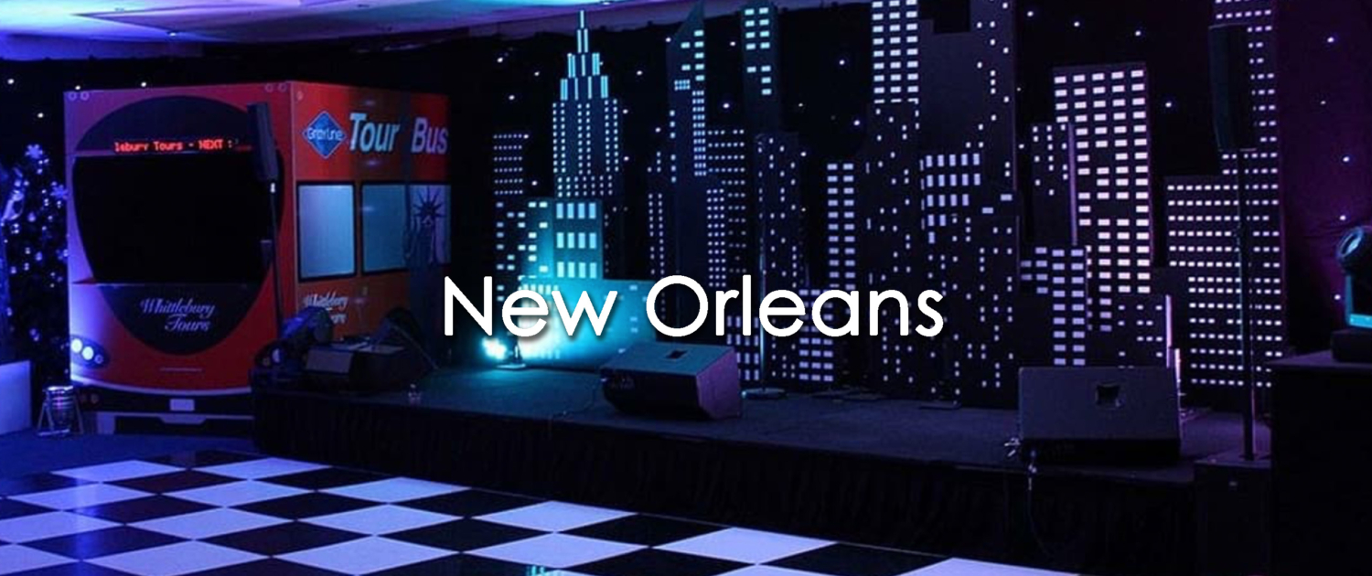 New Orleans prop hire themed events