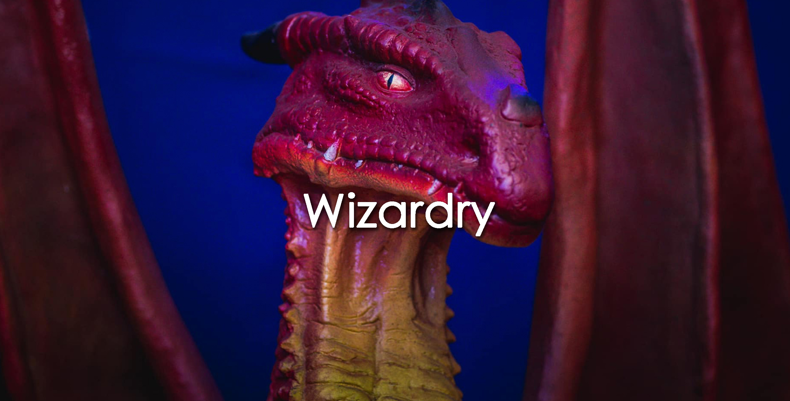 Wizardry prop hire themed events