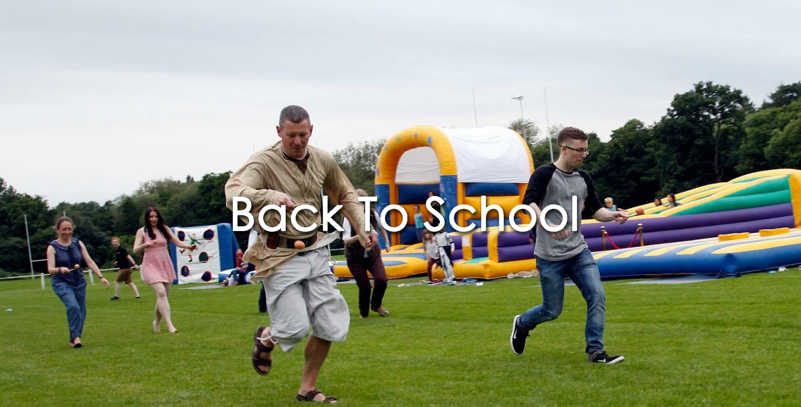 back to school prop hire themed events
