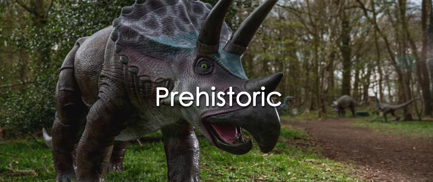prehistoric prop hire themed events